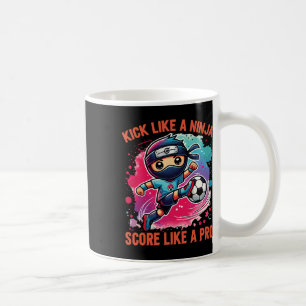 Mug Ninja de footballeur botter comme un ninja marquer
