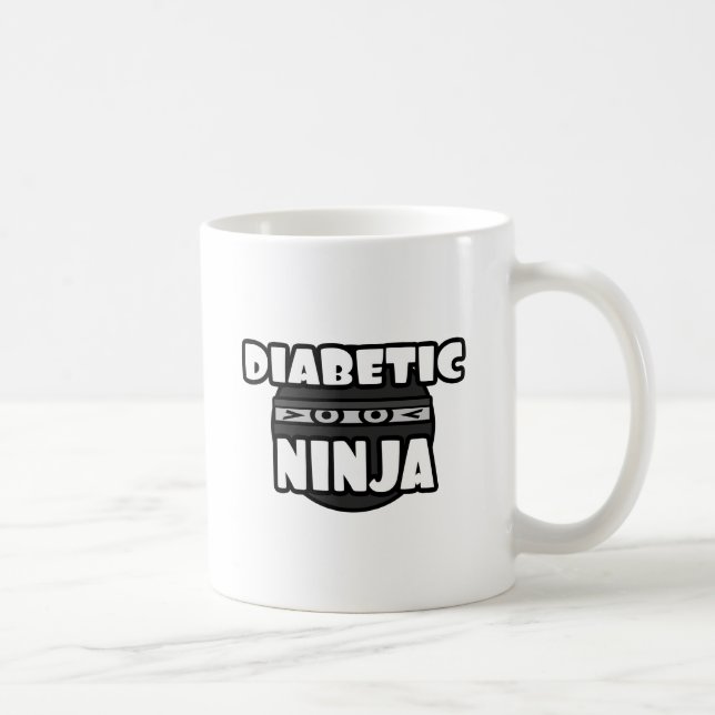 Mug Ninja diabétique (Droite)