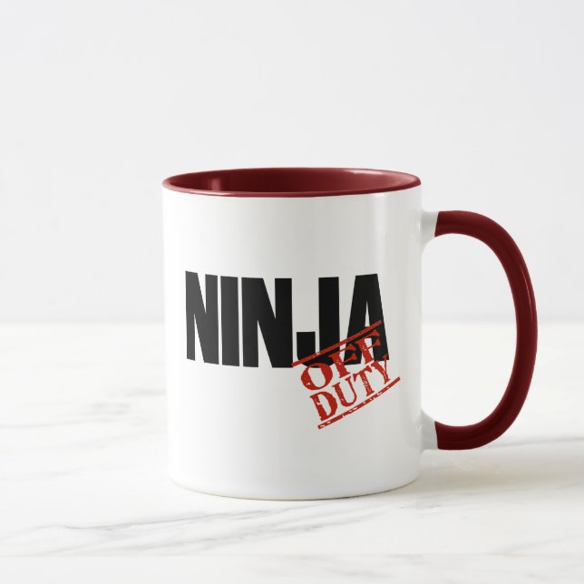 Mug Ninja qui n'est pas de service (Droite)