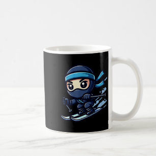 Mug Ninja ski ninja snowboard skieur cavalier de neige