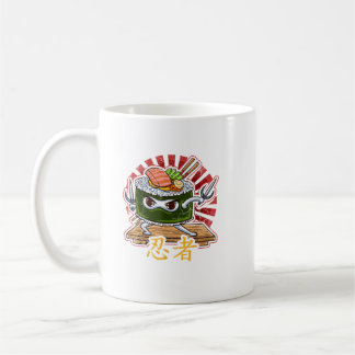 Mug Ninja Sushi Roll Japon Nourriture japonaise