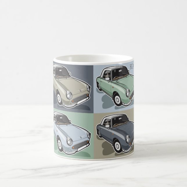 Mug Nissan Figaro dans quatre couleurs (Centre)