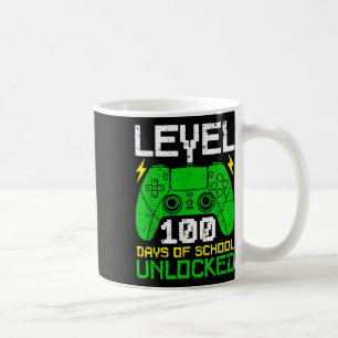 Mug Niveau 100 Jours D'École Déverrouillé Garçons De J