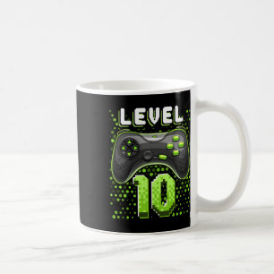 Mug Niveau 10 Contrôleur de jeu vidéo 10e Anniversaire