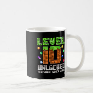 Mug Niveau 10 Déverrouillé stupéfiant depuis 2015 10th