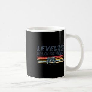 Mug Niveau 12 Débloqué Jeu Vidéo 12ème Anniversaire Jo