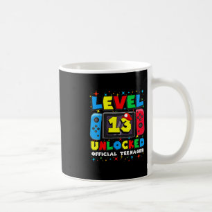 Mug Niveau 13 Débloqué Joueur Cadeau d'anniversaire 13