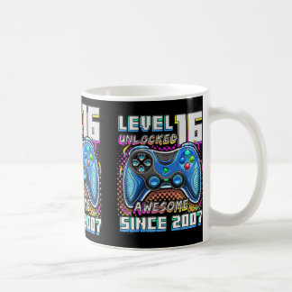 Mug Niveau 16 Déverrouillé Awesome 2007 jeu vidéo 16th
