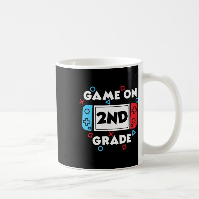 Mug Niveau 2 Débloqué Ck Pour L'école Conception De Jo (Droite)