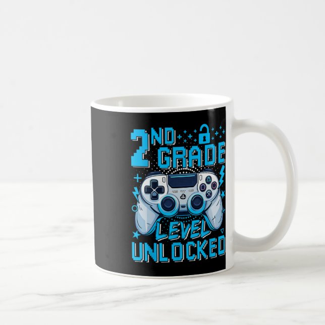 Mug Niveau 2e année débloqué jeu vidéo premier jour ga (Droite)