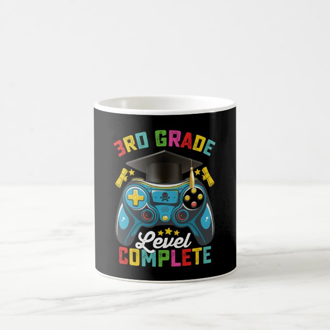 Mug Niveau 3e année diplômé jeu vidéo joueur (Centre)