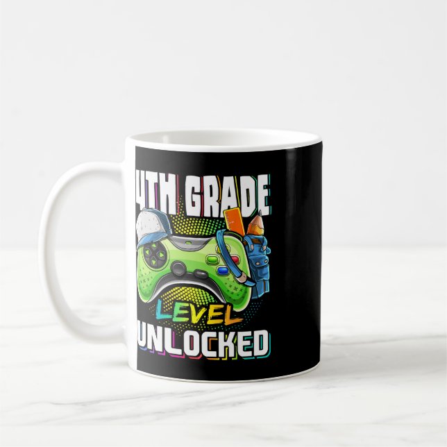 Mug Niveau 4e année Débloqué Jeu vidéo Ck À l'école B (Gauche)