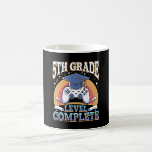 Mug Niveau 5e année Diplômé complet Jeux Joueur
