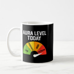 Mug Niveau d'aura extrême Aura Farming Mème drôle pour