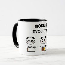 Niveau de humeur Kawaii Panda Progression Art de d