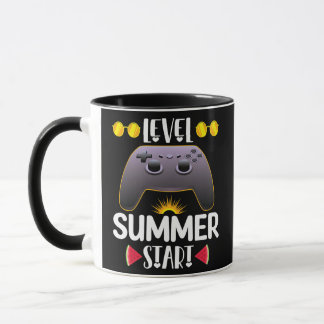 Mug Niveau Été Début Funny Vidéo Amoureux du jeu