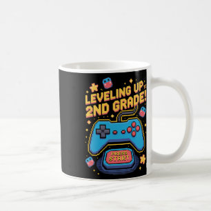 Mug Niveau Jusqu'À 2E Classe Gamer 8 Bits Pixelated Pi