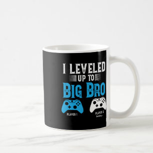 Mug Niveau Jusqu'À Big Brother Design Video Jeu Playe