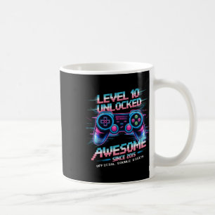 Mug Niveau officiel à deux chiffres Niveau 10 débloqué