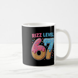 Mug Niveau Rizz 67 Génération Alpha d'argot 67e Numéro