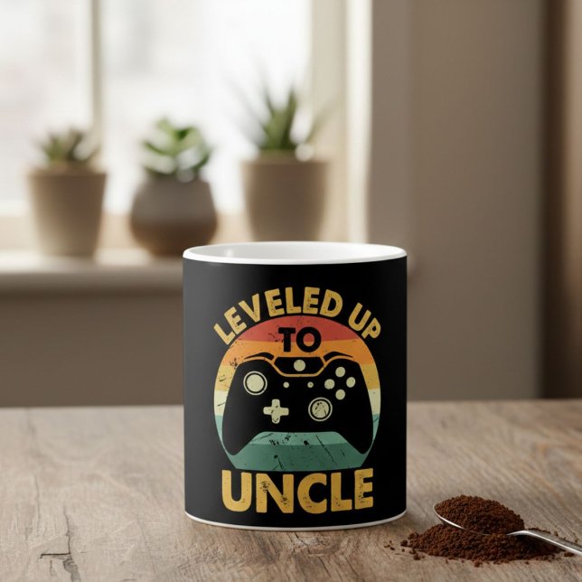 Mug Niveau Supérieur : Oncle (Créateur téléchargé)