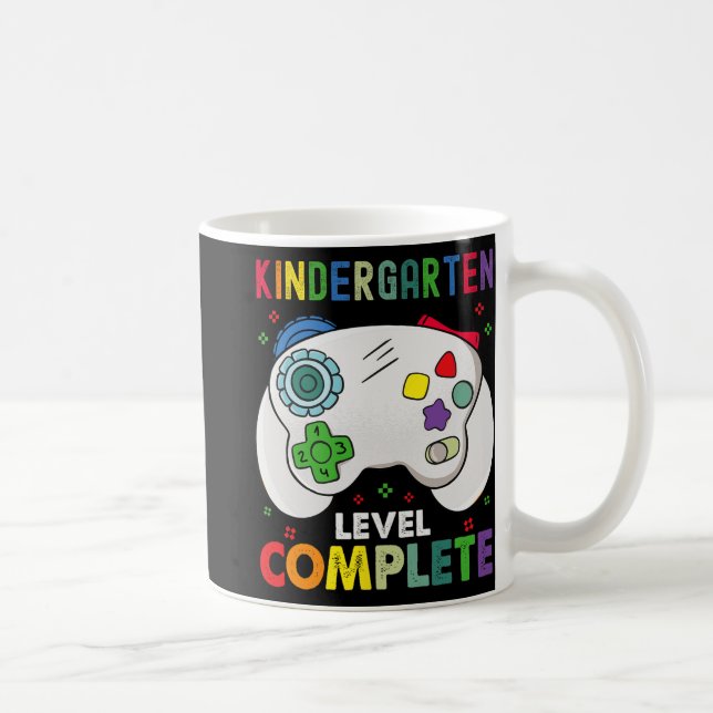 Mug Niveau Terminé Dernier Jour D'Études (Droite)