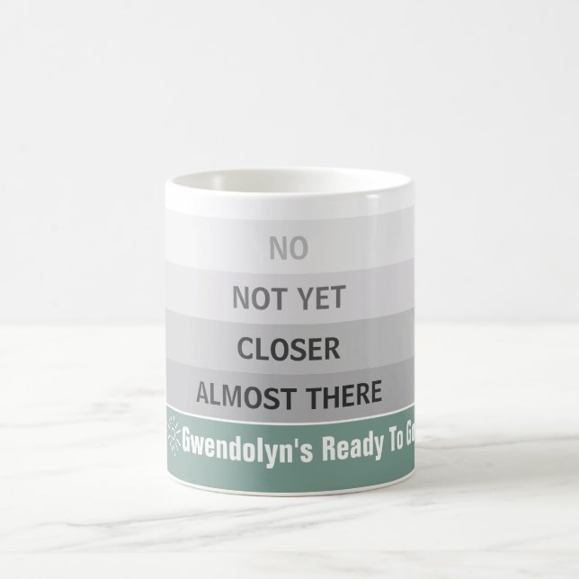 Mug Niveaux de café ou de thé amusant (Centre)