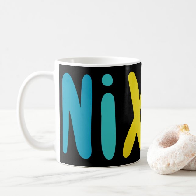 Mug Nix Da, Slang Dialecte Allemand (Avec donut)