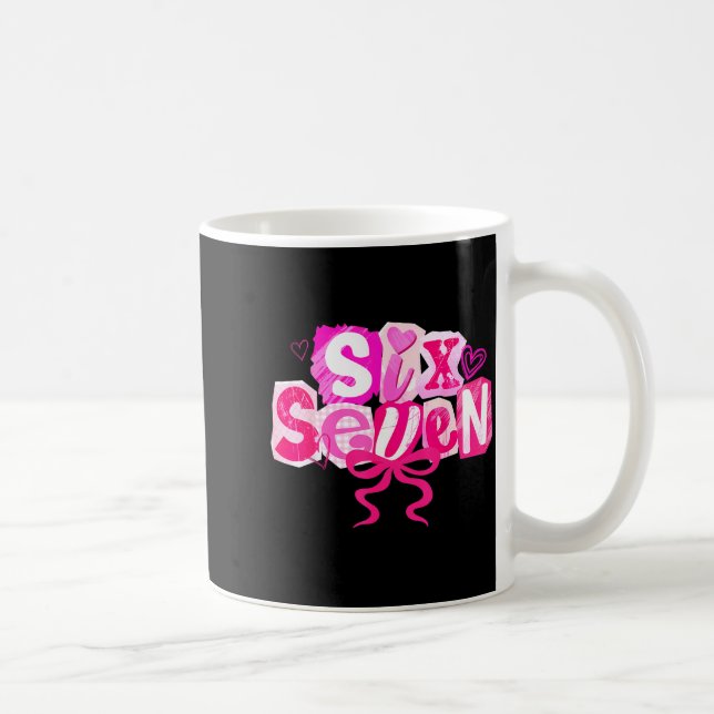 Mug Nk Coquette Valentine Six Seven Bow 6 7 Meme Women (Droite)