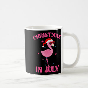 Mug Nk Flamant En Chapeau De Père Noël Noël En Juillet