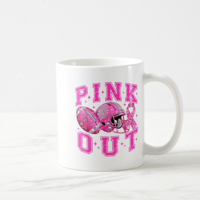 Mug Nk Out Tackle Breast Cancer Awareness Football Nk  (Droite)