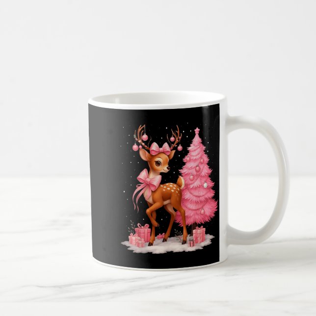 Mug Nk Renne Coquette Nœud Papillon Arbre de Noël Pyja (Droite)