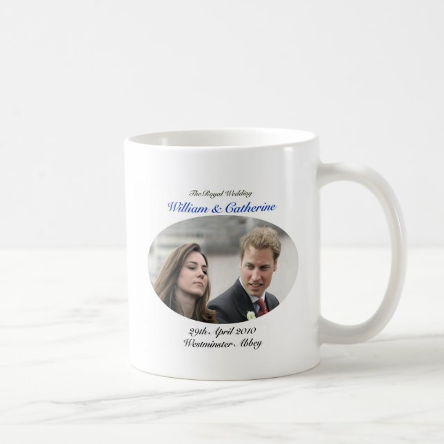 Mug No.1 le William et la Catherine les épousant (Droite)