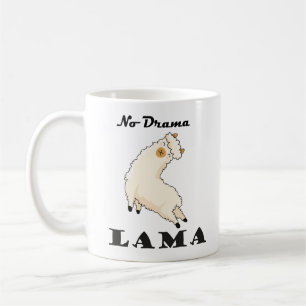 Mug No Drama Lama funny Cafeetasse