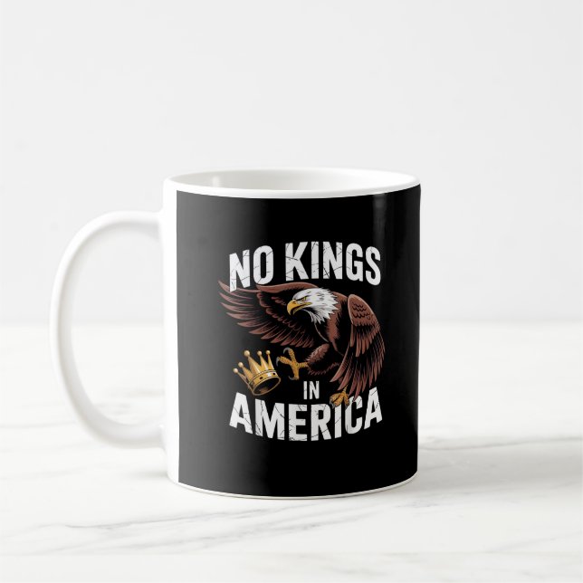 Mug No Kings In America We The People Patriotic Style (Gauche)