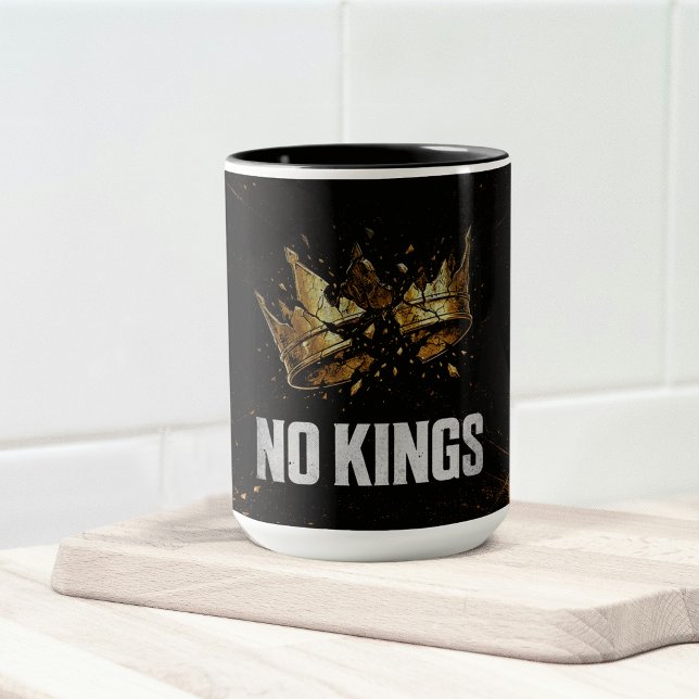 Mug No Kings Protest (Créateur téléchargé)