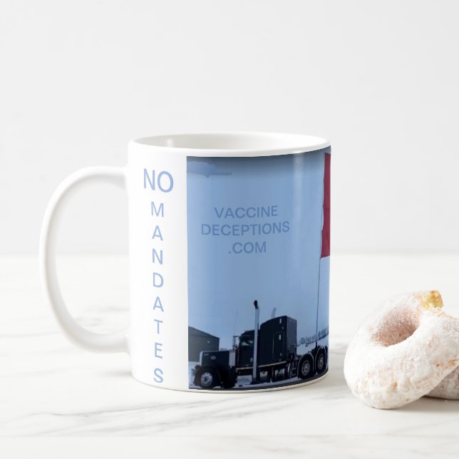 MUG NO MANDATES (Avec donut)