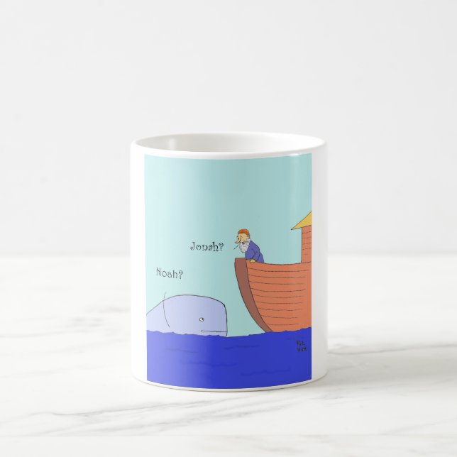 Mug Noah? Jonah ? (Centre)