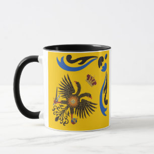 Mug Nobile Contrada dell'Aquila Palio di Siena (aigle)