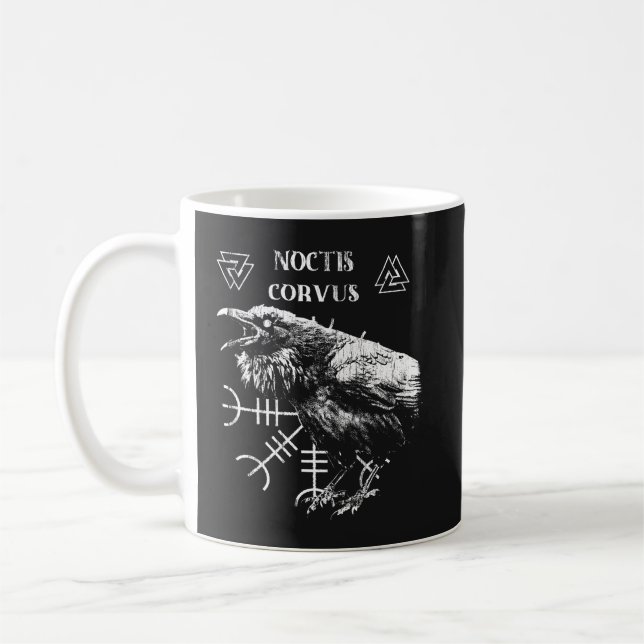 Mug Noctis Corvus - Occult strewear Design (Gauche)