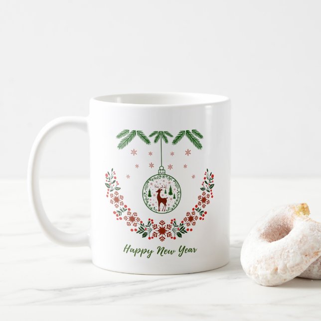 Mug Noël  (Avec donut)