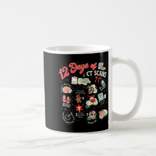 Mug Noël 12 Jours De Technologue Ct Scan Radi