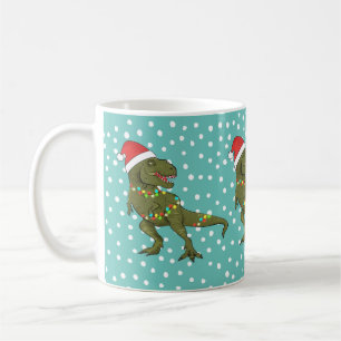Mug Noël à Dinosaur Père Noël