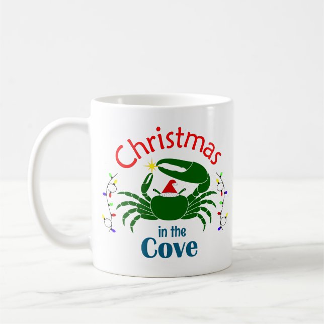 Mug Noël à la Crique 330ml (Gauche)