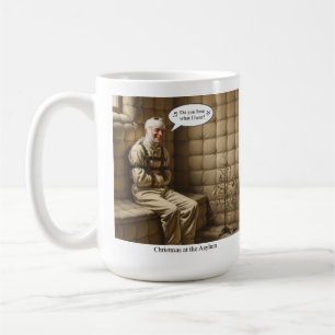 Mug Noël à l'asile