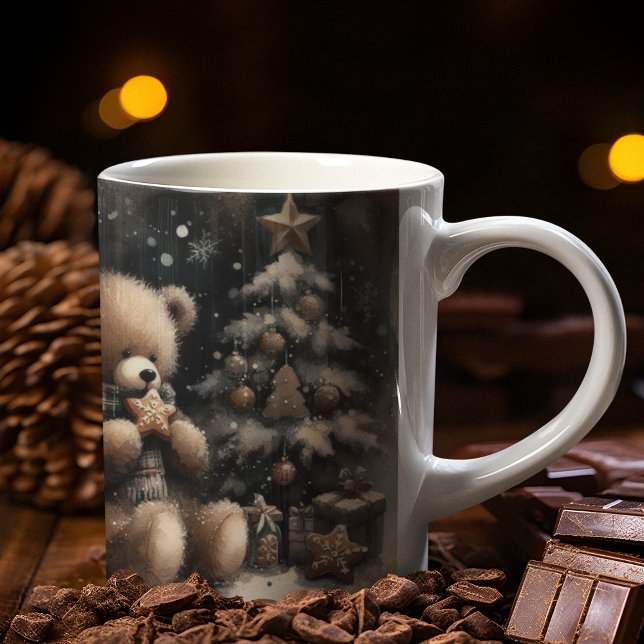 Mug Noël à l'ours en peluche (Créateur téléchargé)
