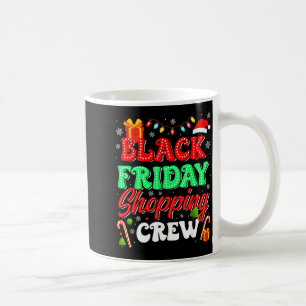 Mug Noël Achats en famille drôle vendredi Achats
