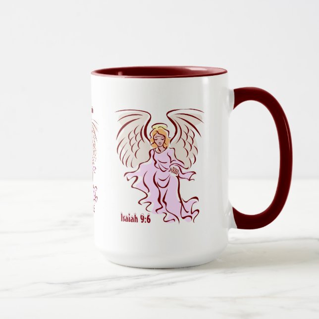 Mug Noël Ange Personnaliser C Noël (Droite)
