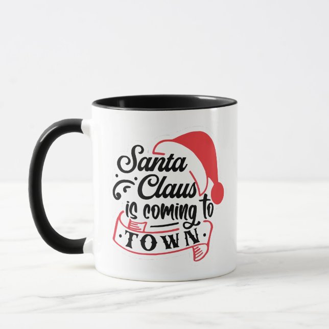Mug Noël approche  (Gauche)