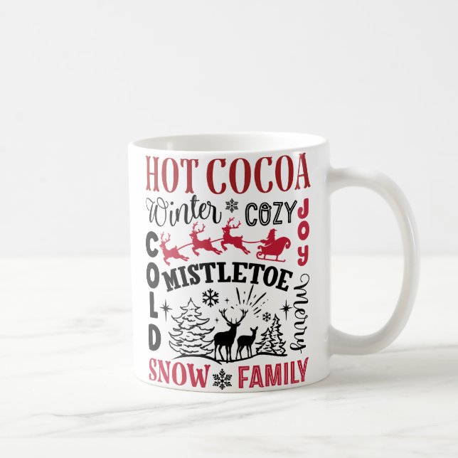 Mug Noël au cacao chaud (Droite)